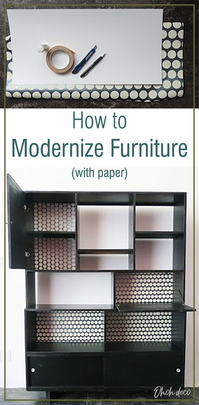 How to modernize furniture