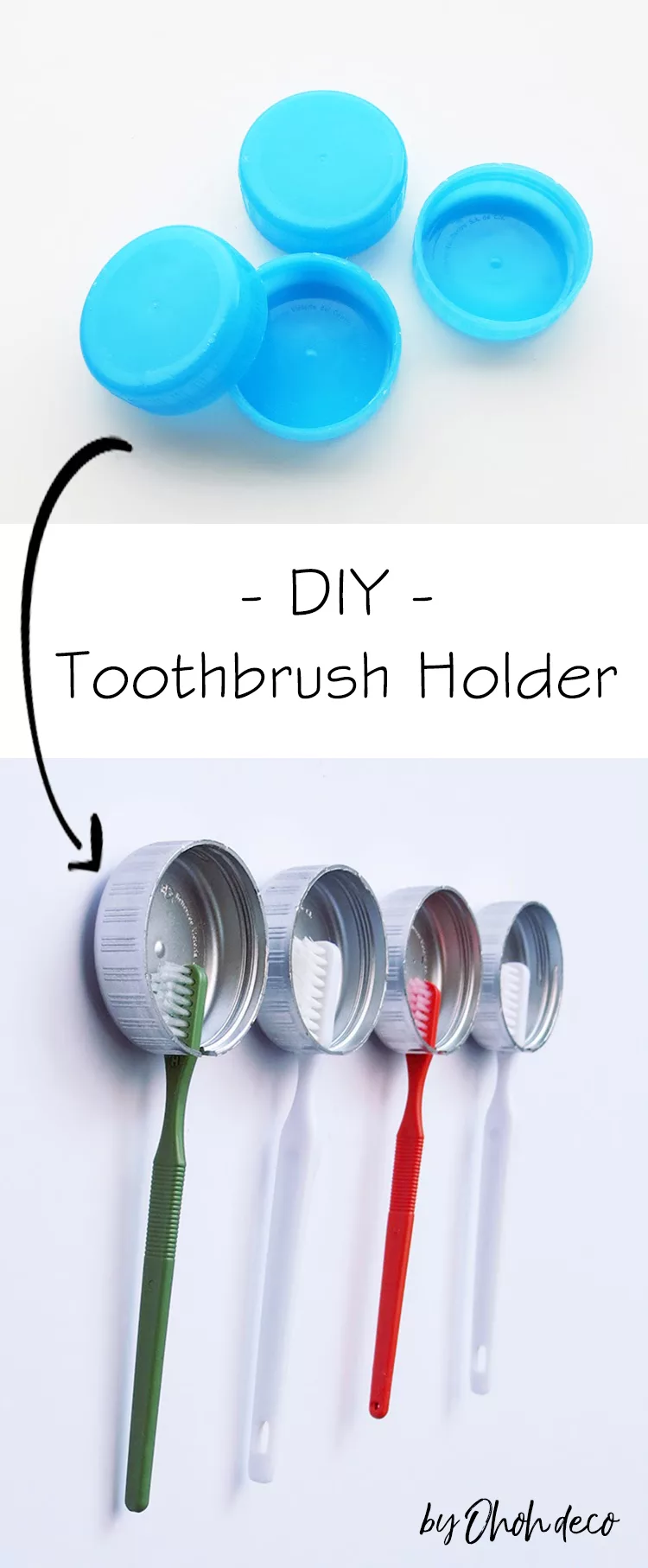 diy toothbrush holder