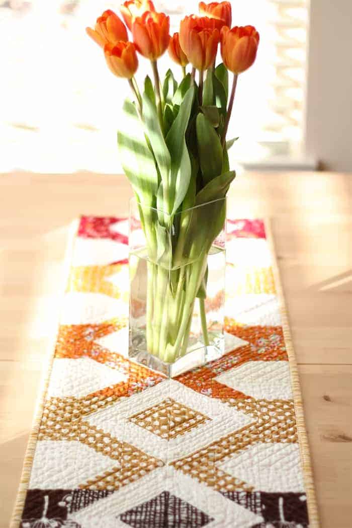 Quilted table runner