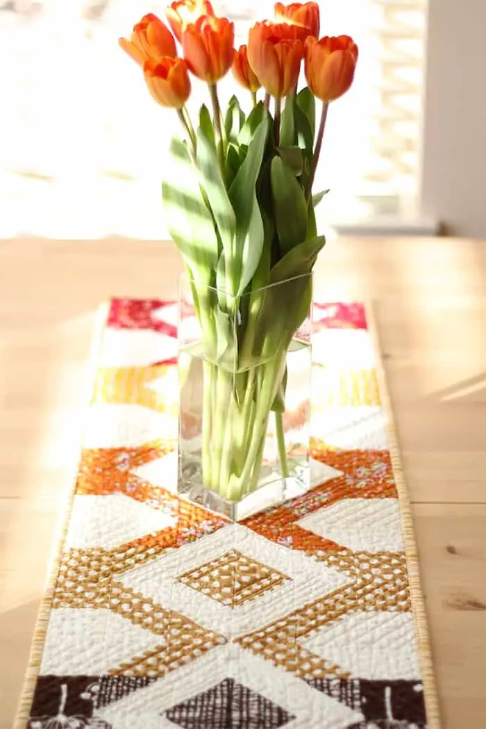 Quilted table runner