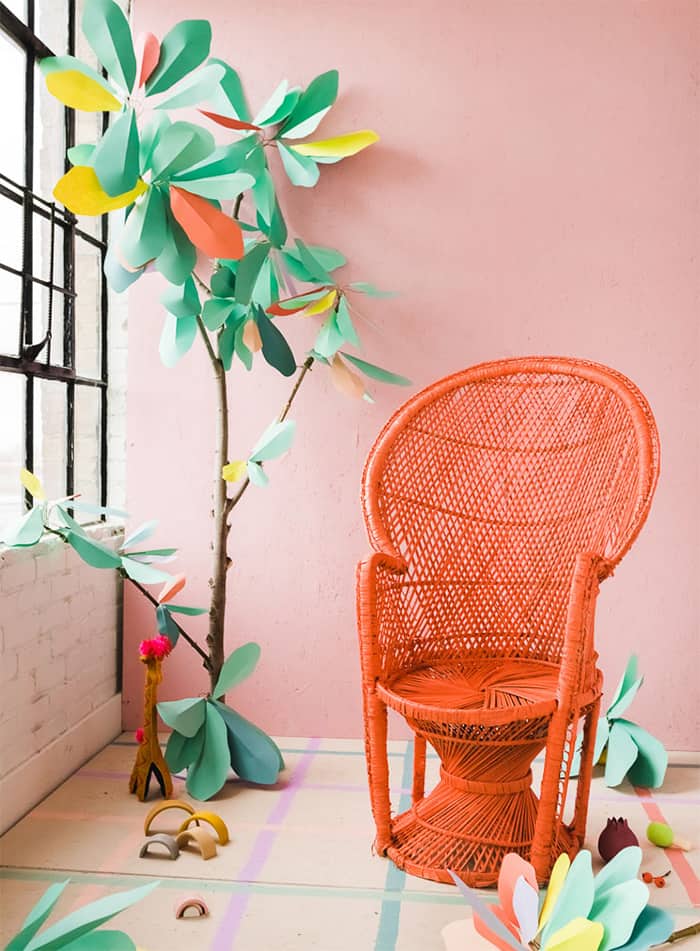 DIY paper tree