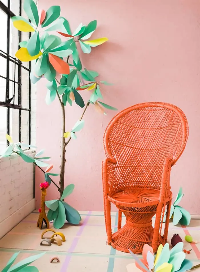 DIY paper tree