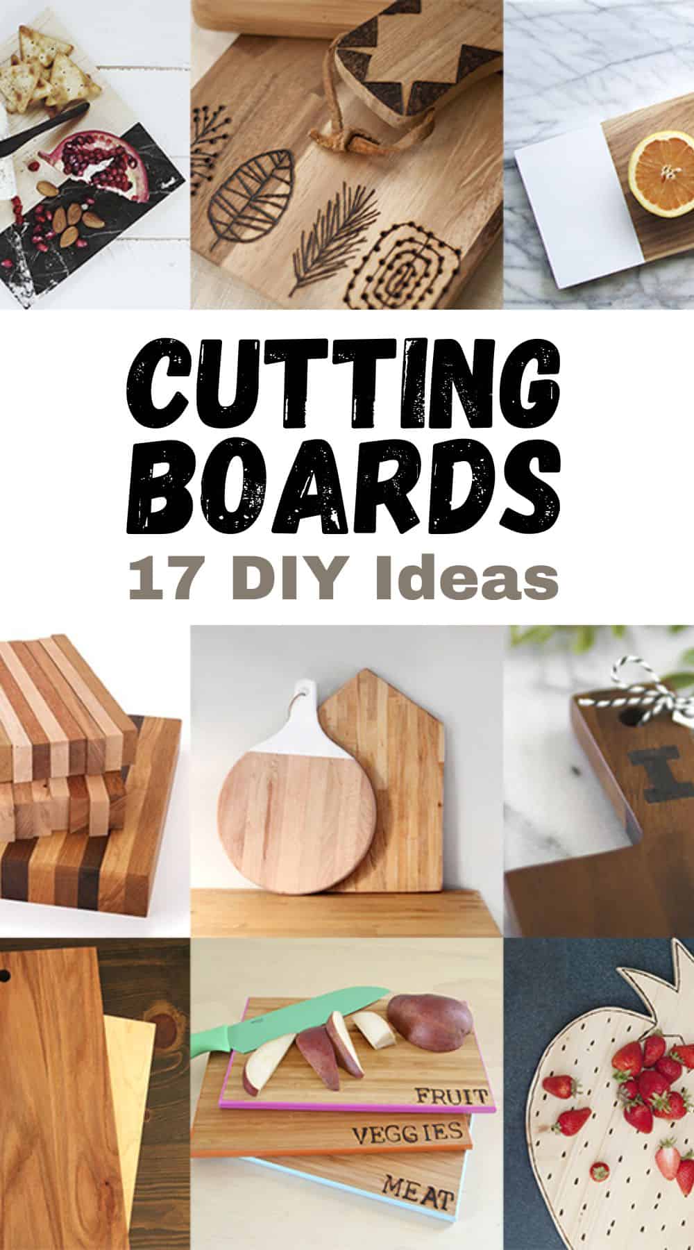 diy cutting boards ideas