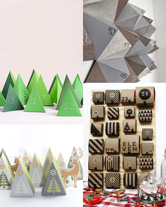 25 Free printable advent calendars
