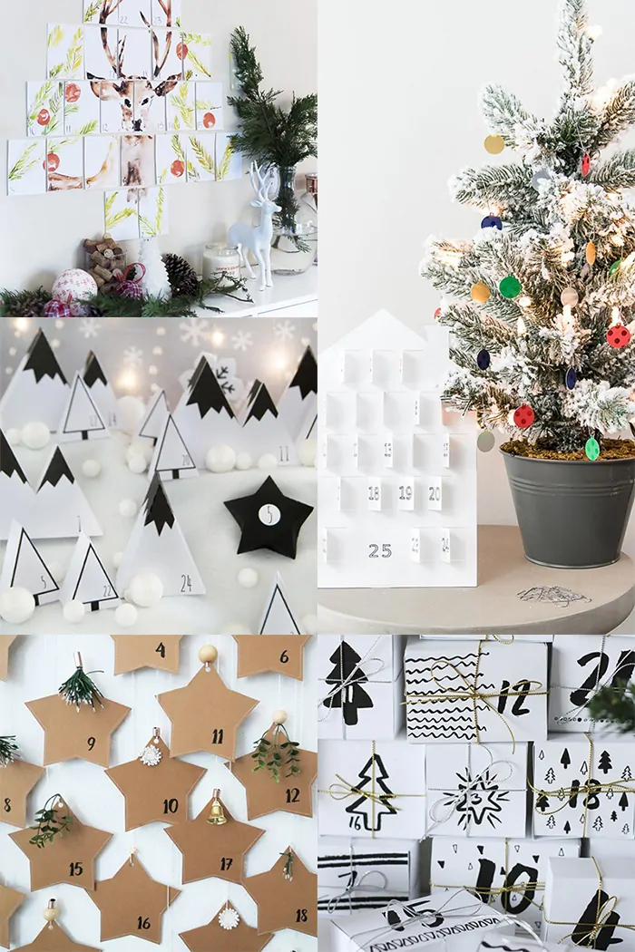 free printable advent calendar