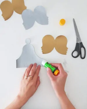 How to make paper Christmas angels