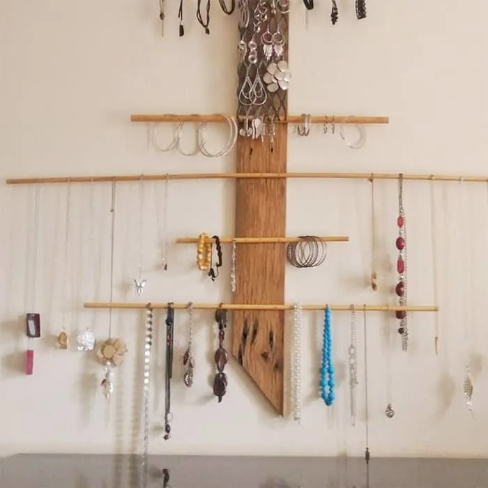 DIY Jewelry Hanger