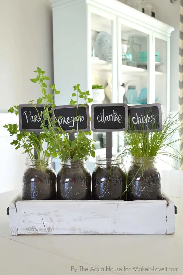 diy indoor herb planter box