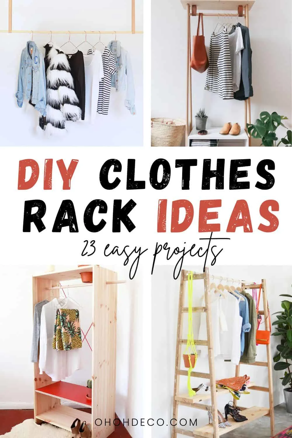 DIY clothes rack ideas