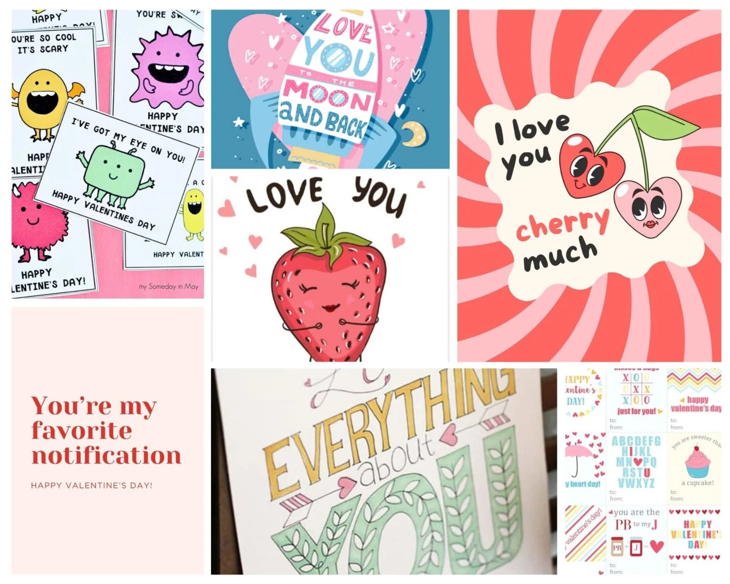 valentine's day card free printable