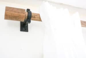 How to make DIY Curtain Rods