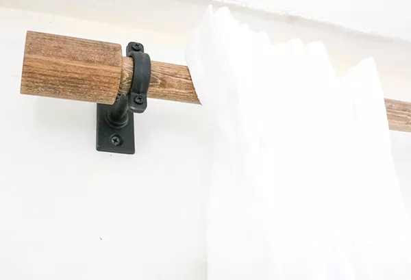 How to make DIY Curtain Rods