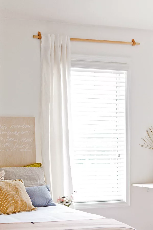 How to make DIY Curtain Rods