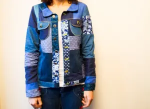 how to sew a patchwork jacket