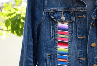 diy mexican blanket insert