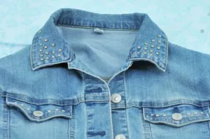 add studs on a jacket