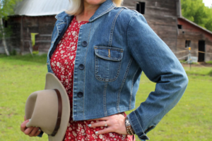 how to crop a jacket