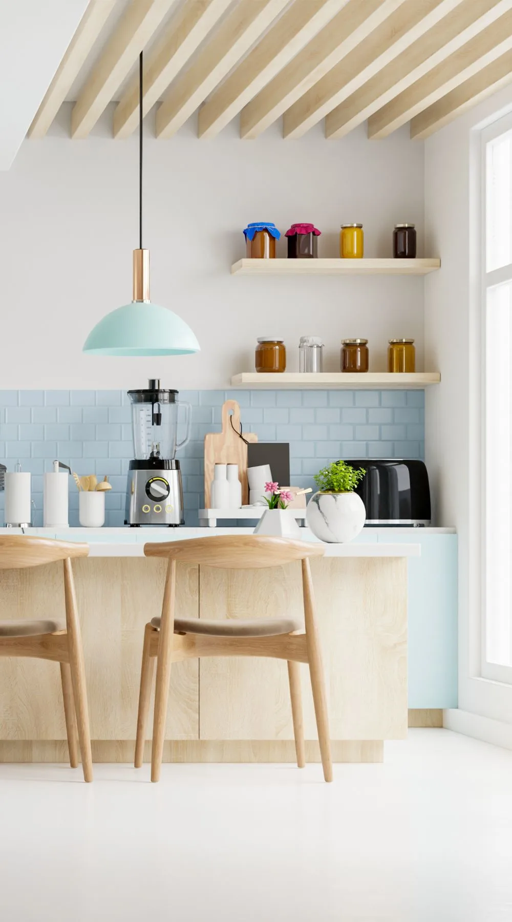 modern home kitchen