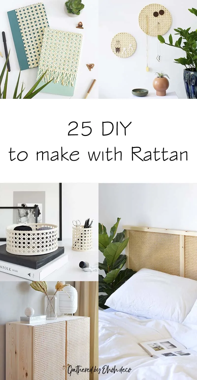 Rattan DIY ideas
