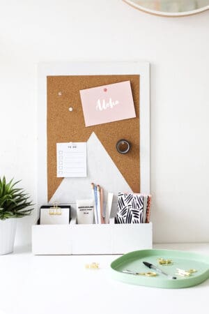 diy desk organizer