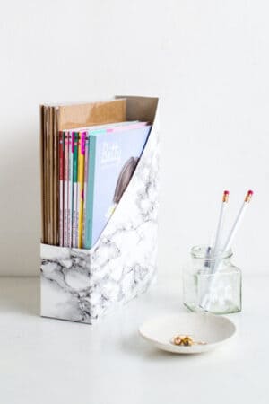 diy magazine box