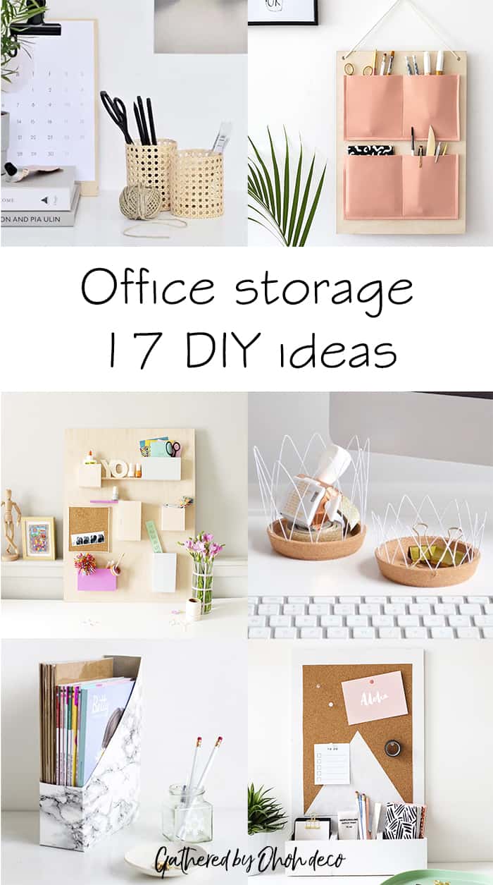 diy office storage ideas