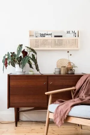 diy rattan storage