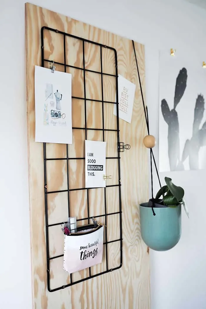 diy wall organizer