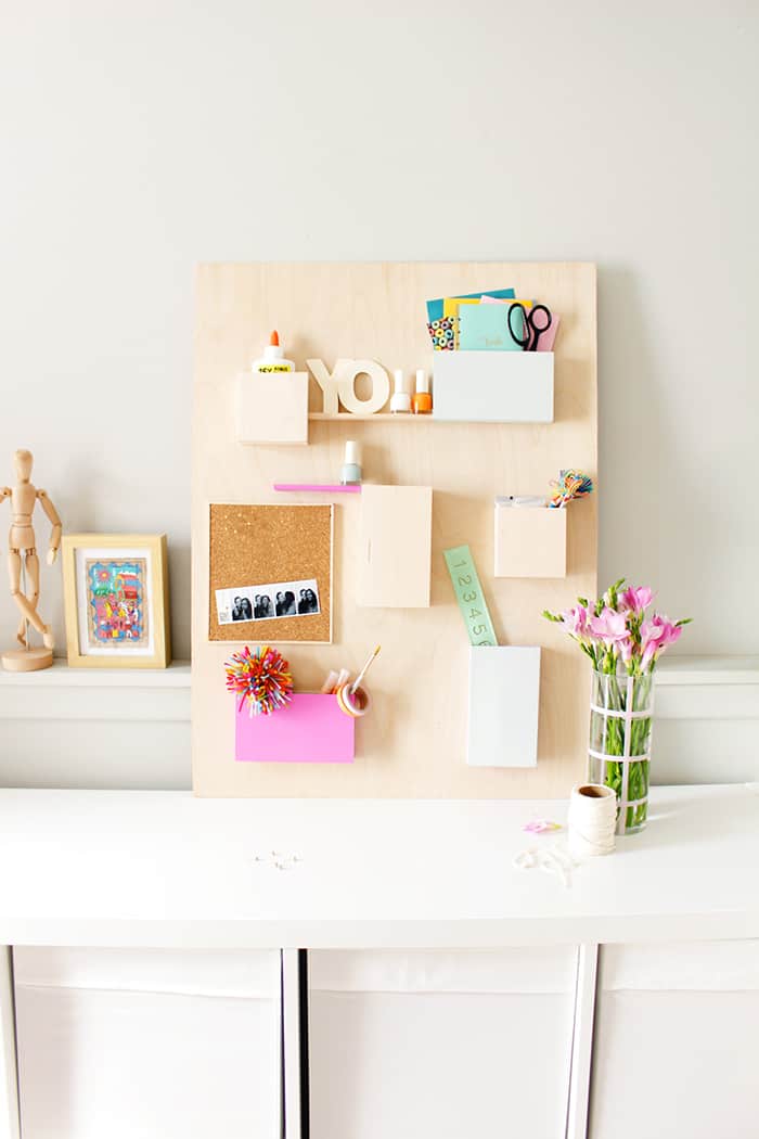 diy wall organizer