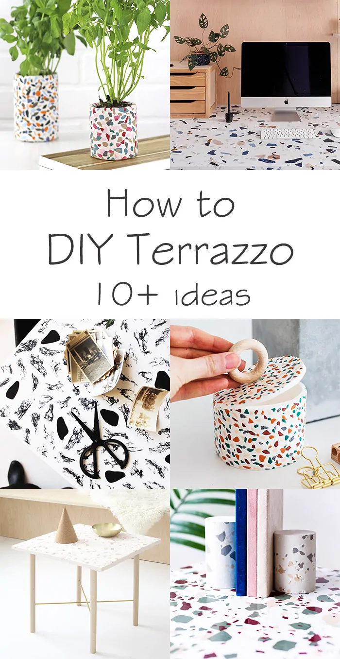 10 terrazzo tutorials