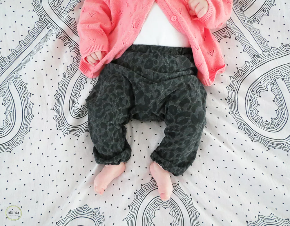 Easy to sew DIY baby pants