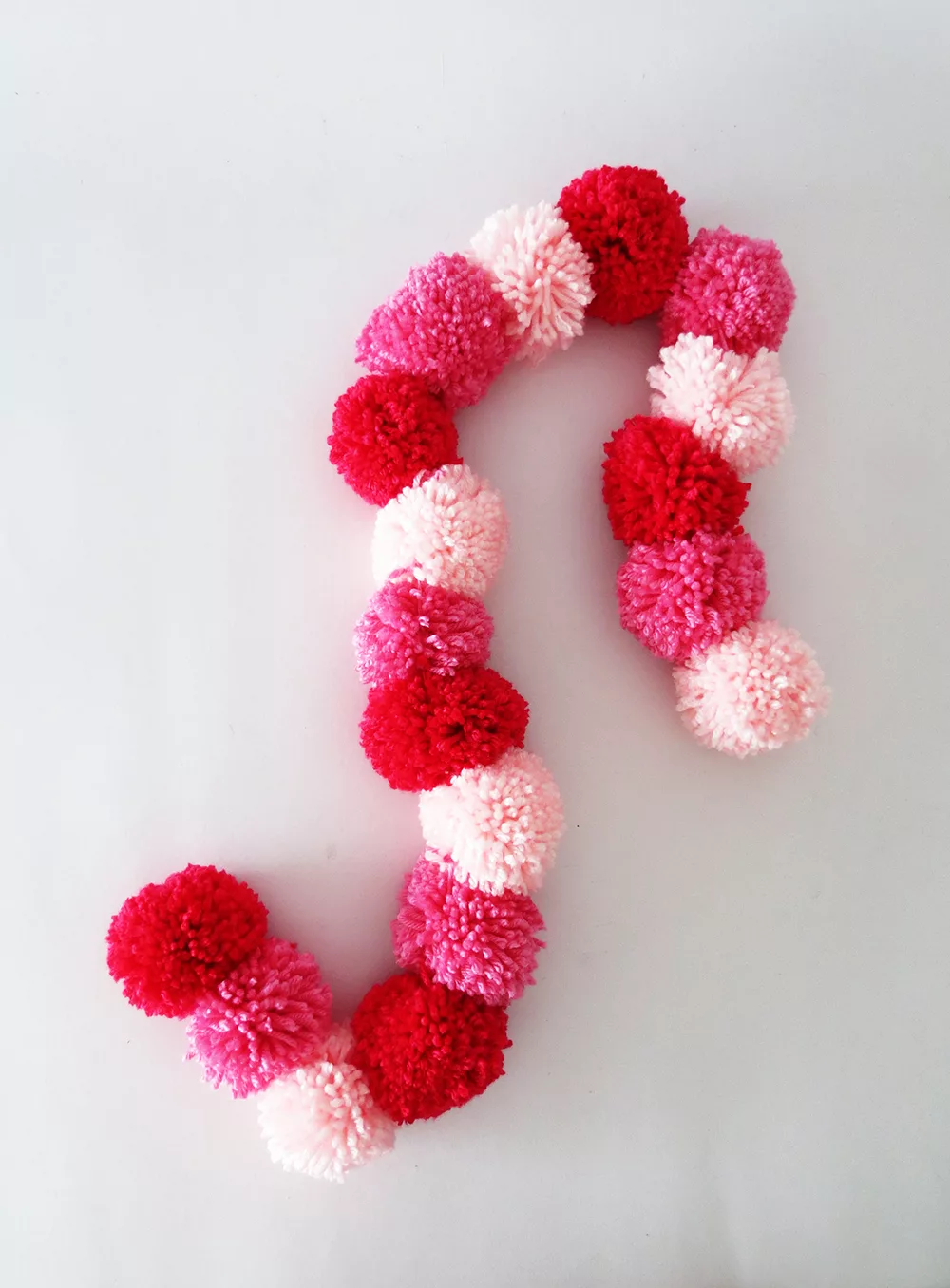 diy pom pom scarf