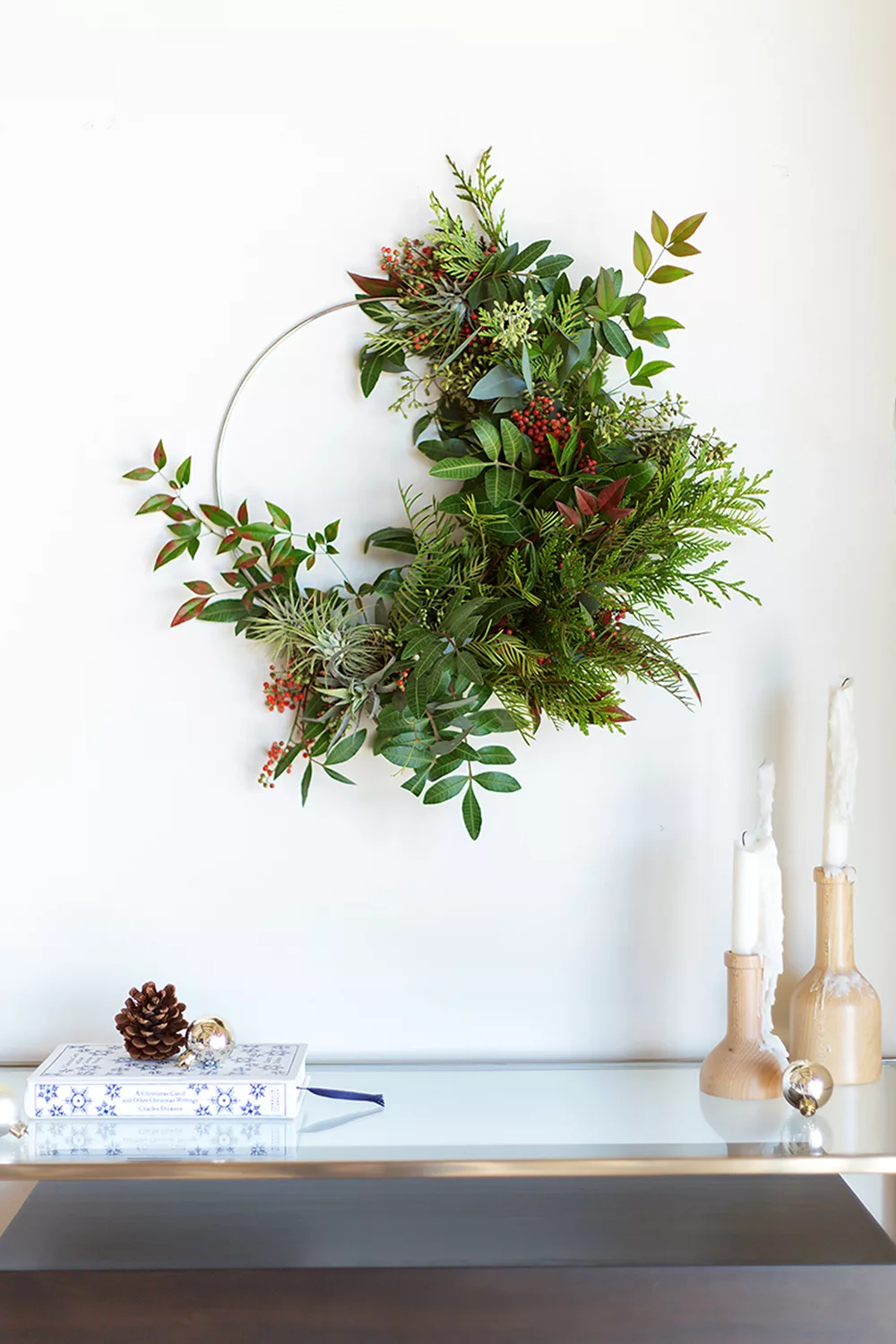 DIY Natural hygge Christmas decor