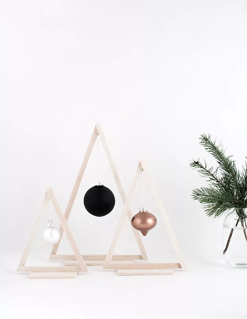 DIY Natural hygge Christmas decor