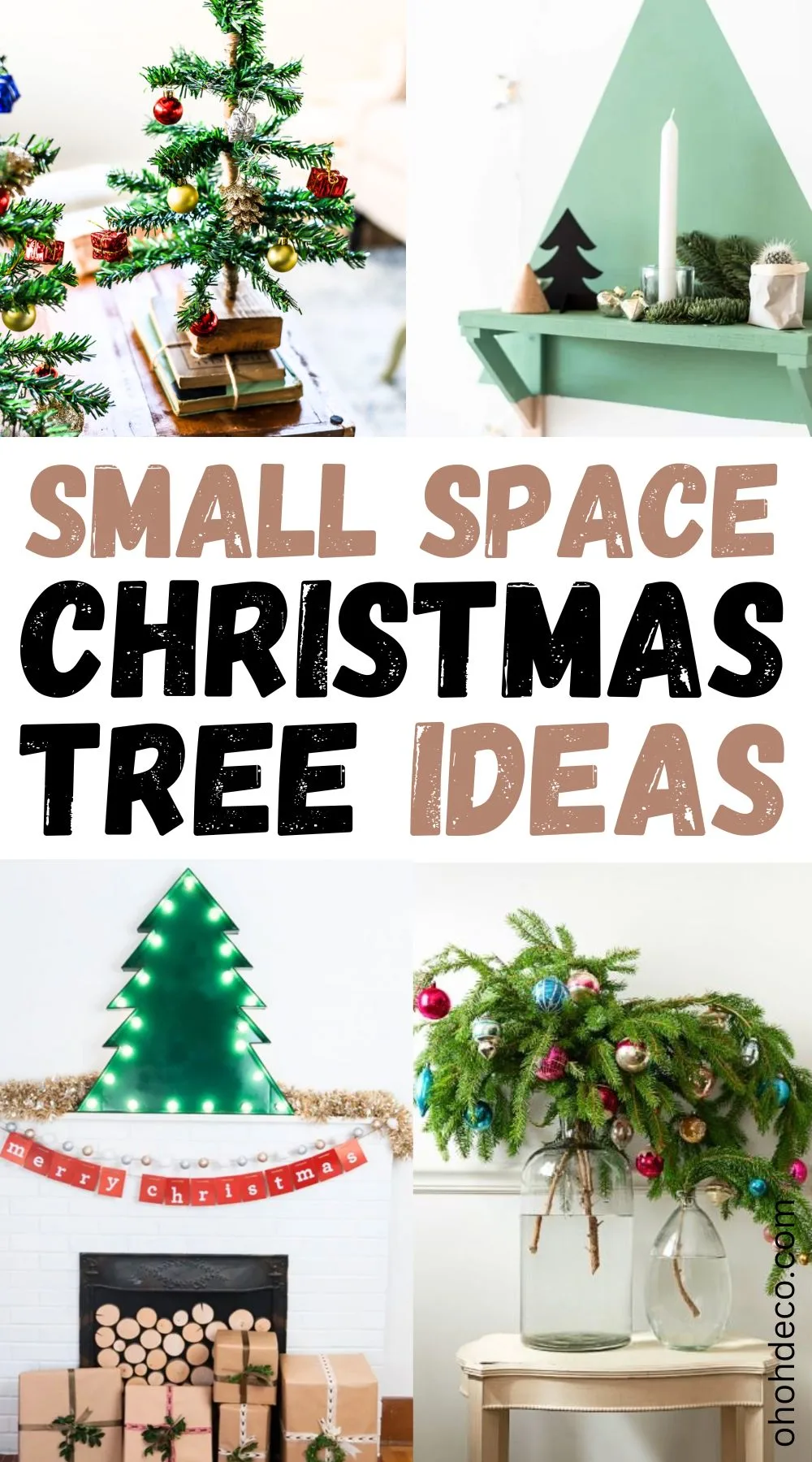 Christmas tree ideas for small spaces