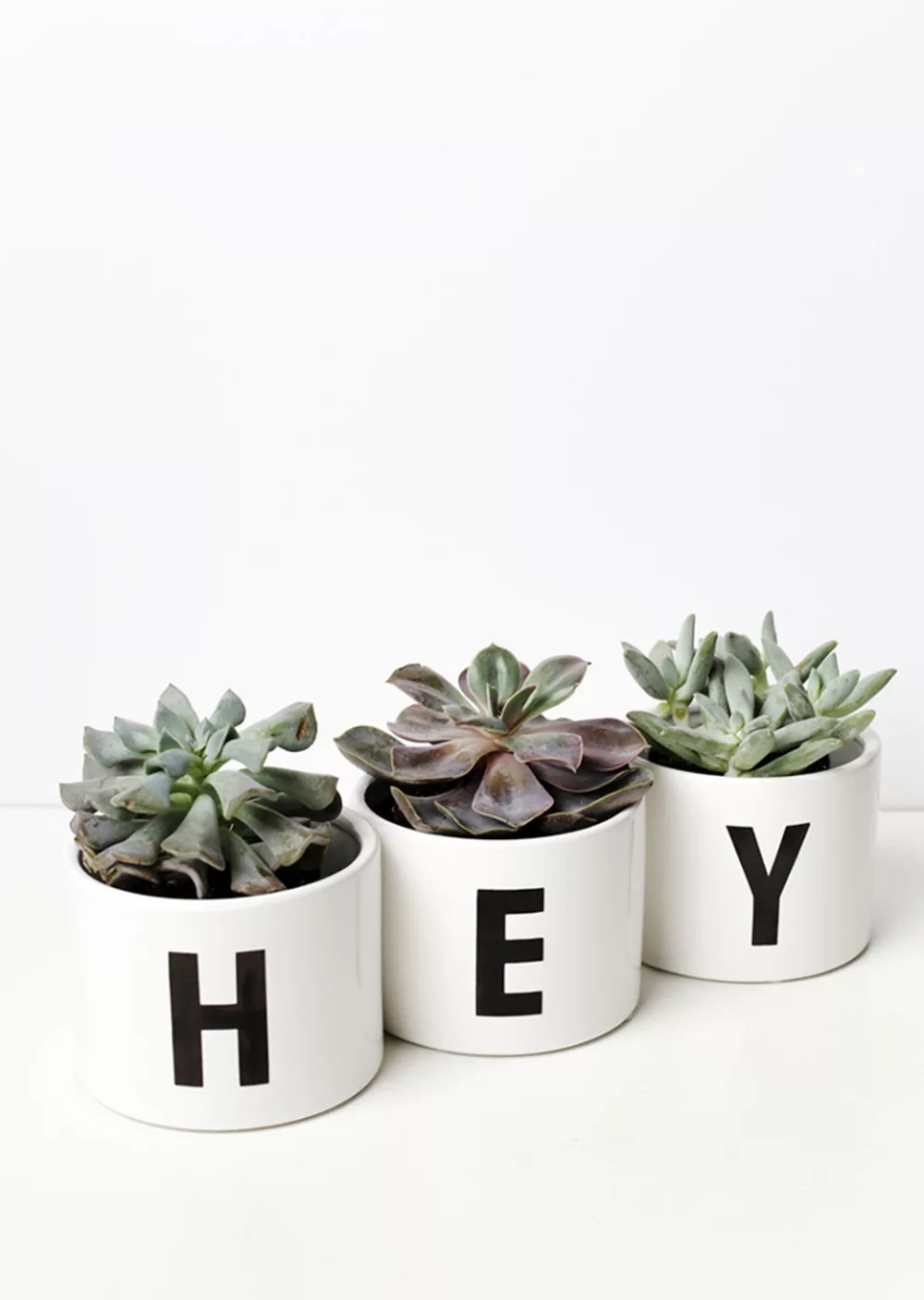 diy small planter with letters