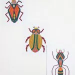 bug wall art prints