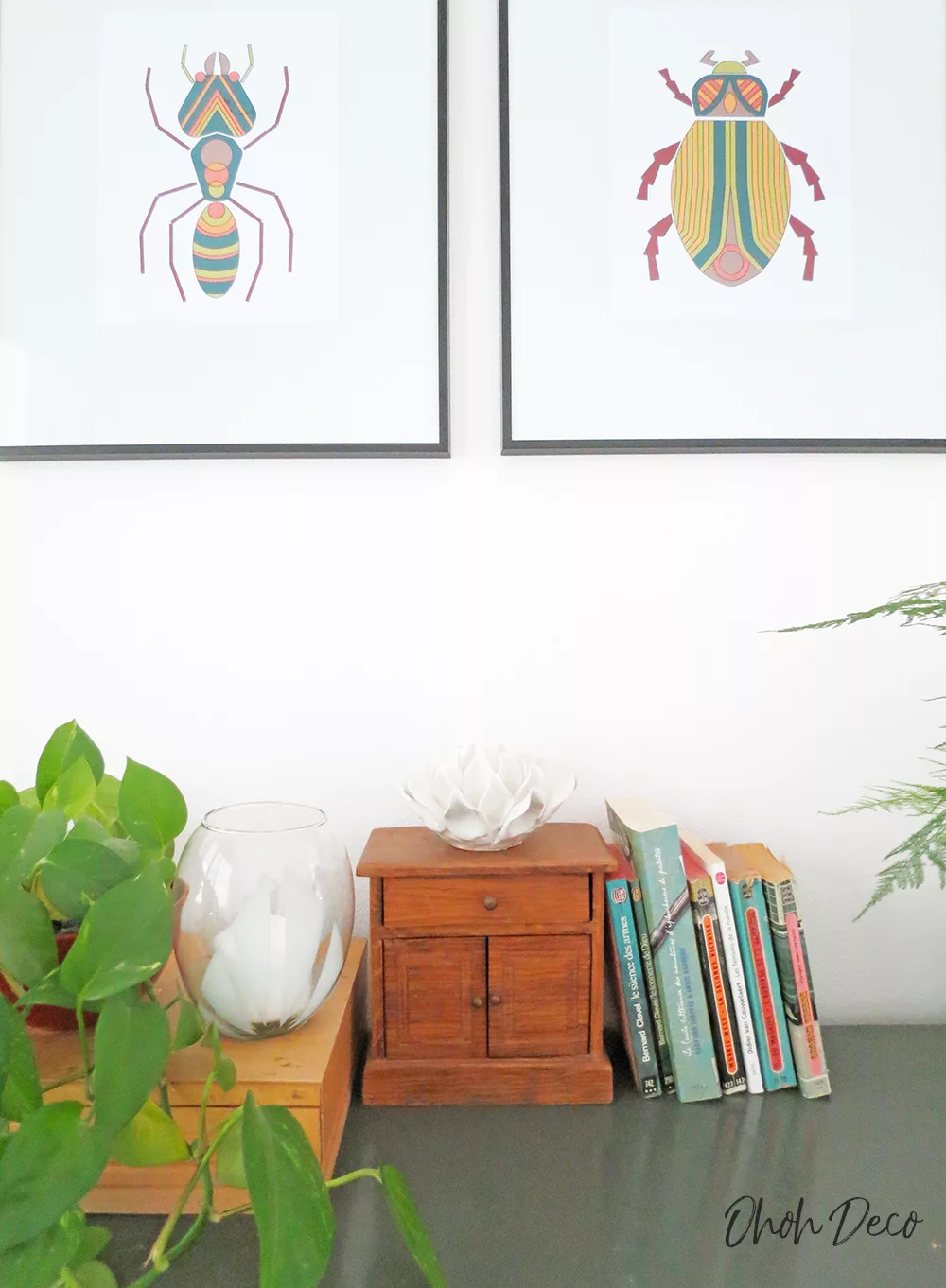 bug wall art prints