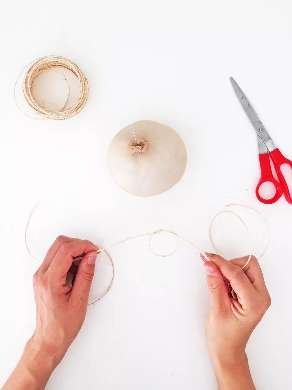 How to make Recycled Halloween Pumpkins with tights