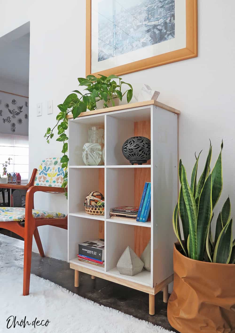 How to upcycle a bookshelf 