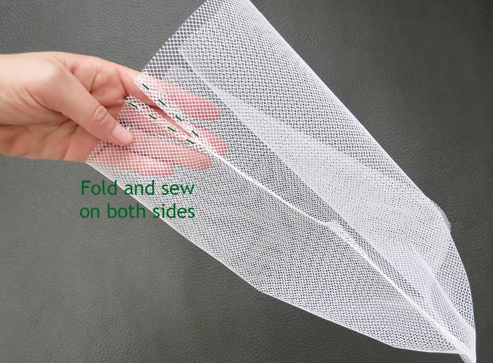 How to sew reusable fabric bags