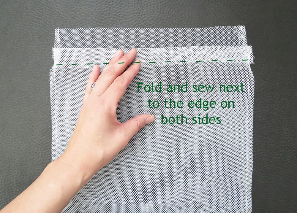 How to sew reusable fabric bags
