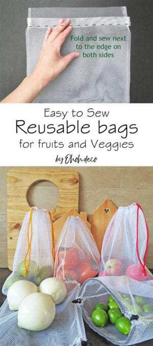 easy to sew reusable bag