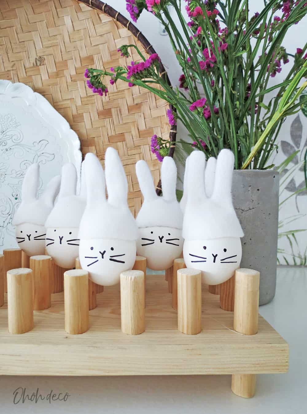 diy bunnies eggs