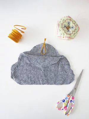 cloud potholder free sewing pattern