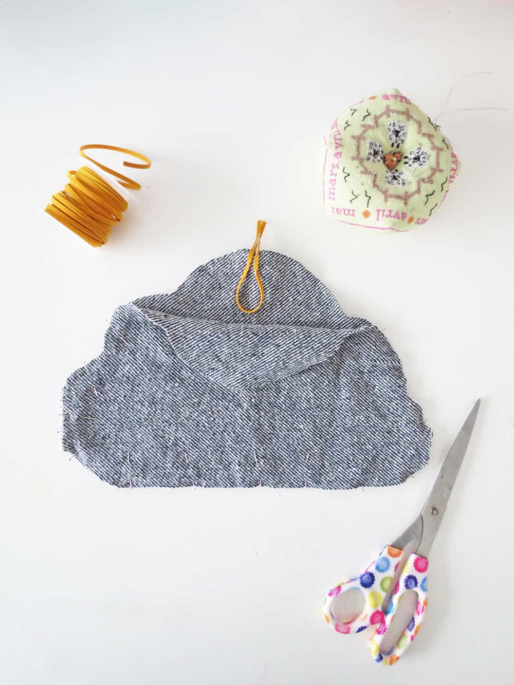 cloud pot holder free sewing pattern