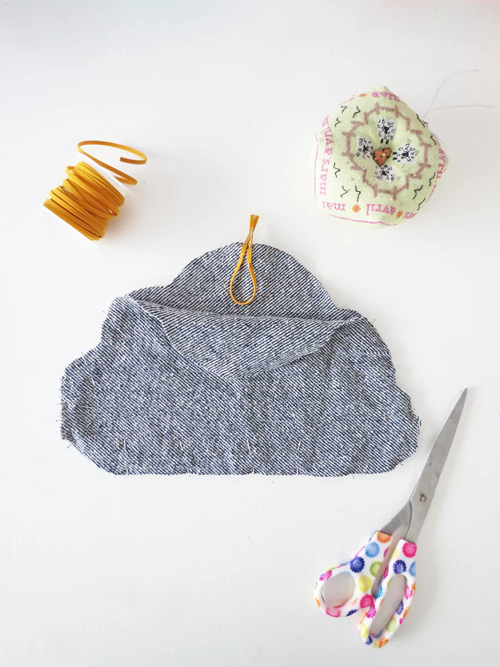 cloud pot holder free sewing pattern