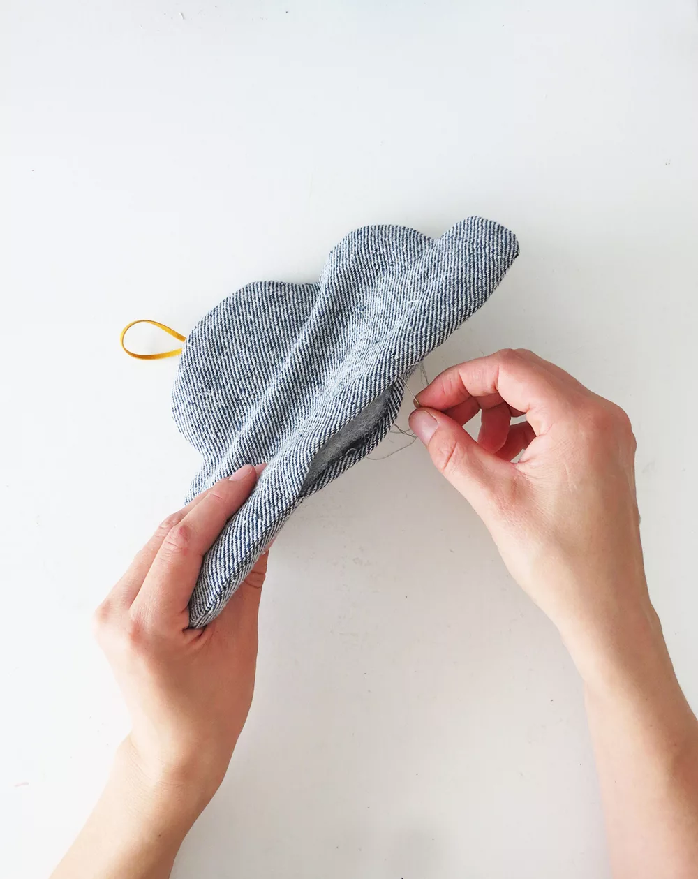 cloud pot holder free sewing pattern