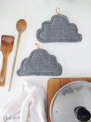 sewing tutorial cloud pot holder