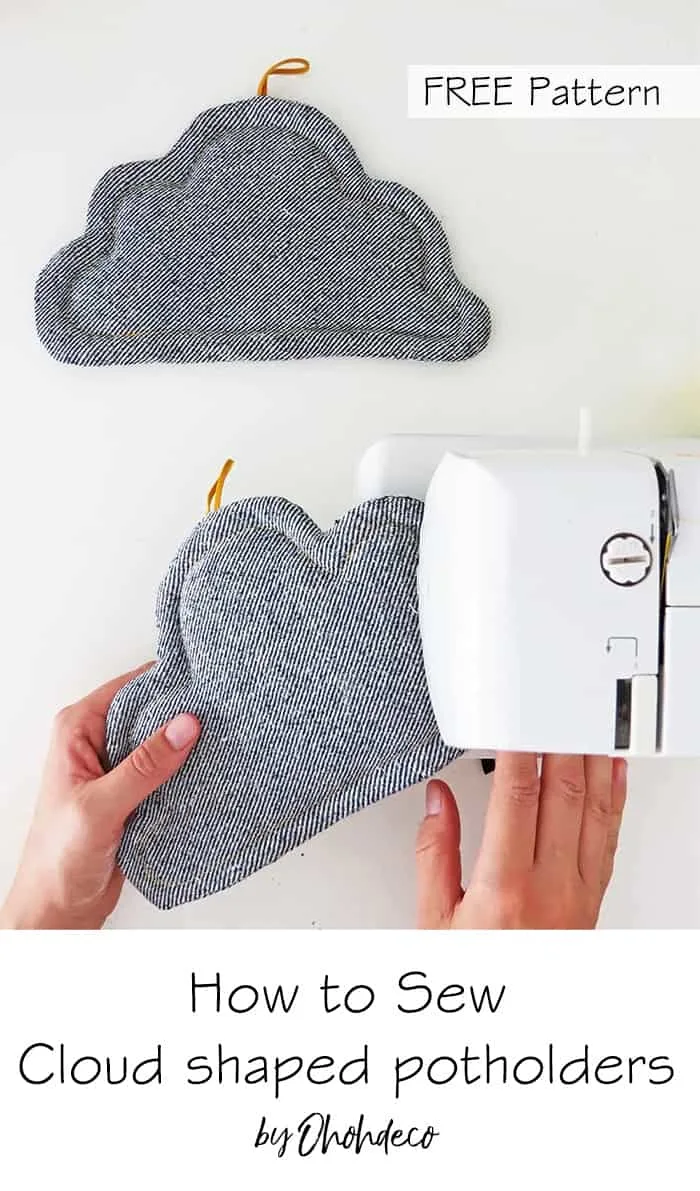 sew cloud potholder tutorial